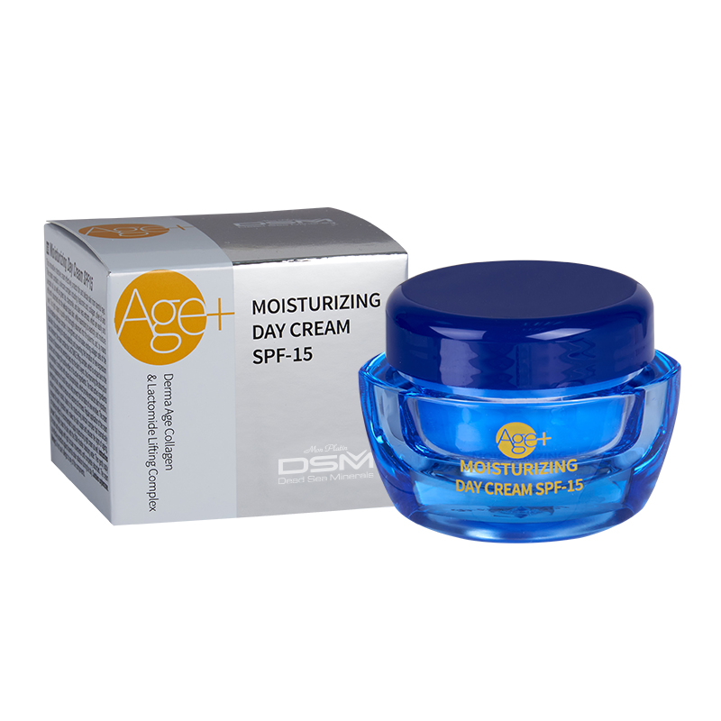 Derma age collagen lifting complex facial moisturizing day cream SPF-15